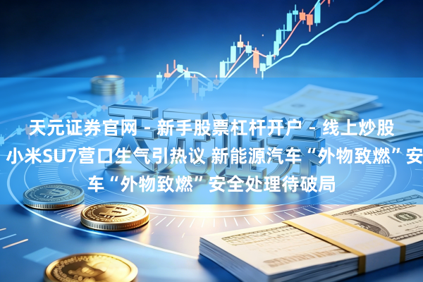 天元证券官网 - 新手股票杠杆开户 - 线上炒股配资如何注册 小米SU7营口生气引热议 新能源汽车“外物致燃”安全处理待破局